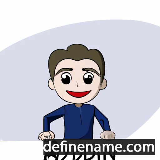 cartoon of the name Aydın