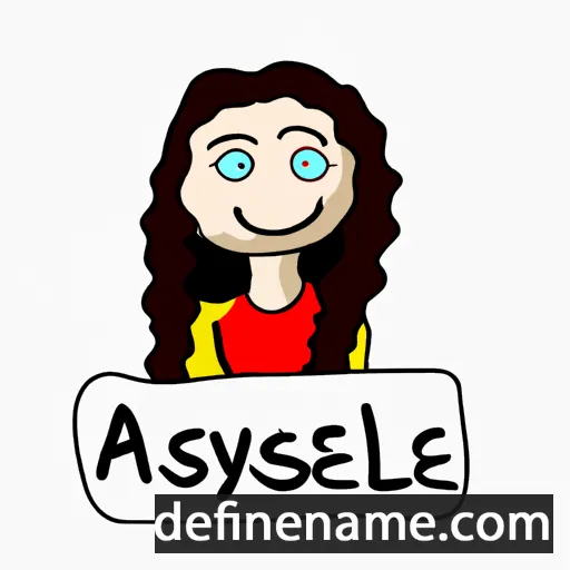 Aysel cartoon