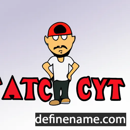 cartoon of the name Aytaç