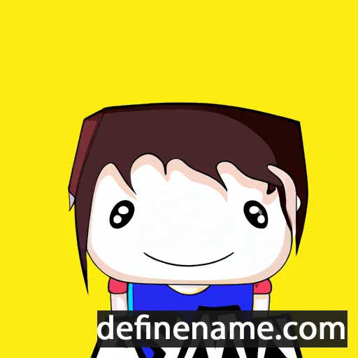 cartoon of the name Ayym