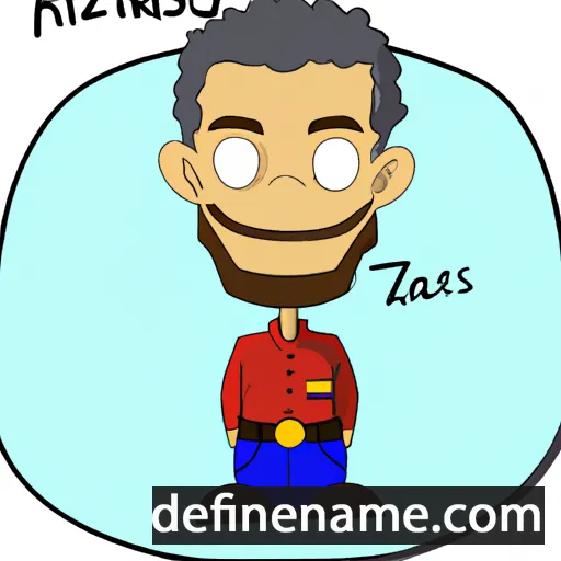 cartoon of the name Azarias