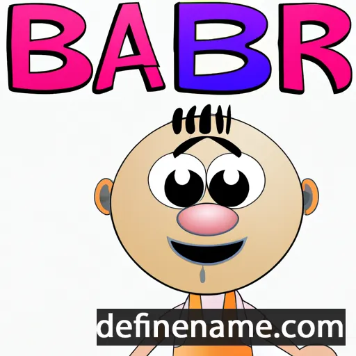 Baber cartoon