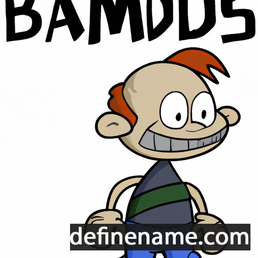 cartoon of the name Bademus