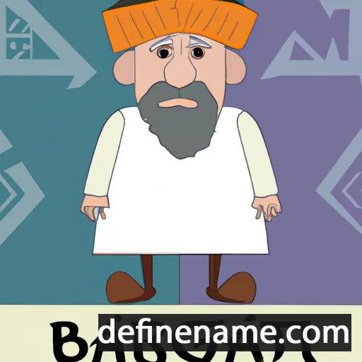 cartoon of the name Bagrat