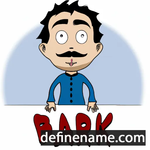 cartoon of the name Bakır