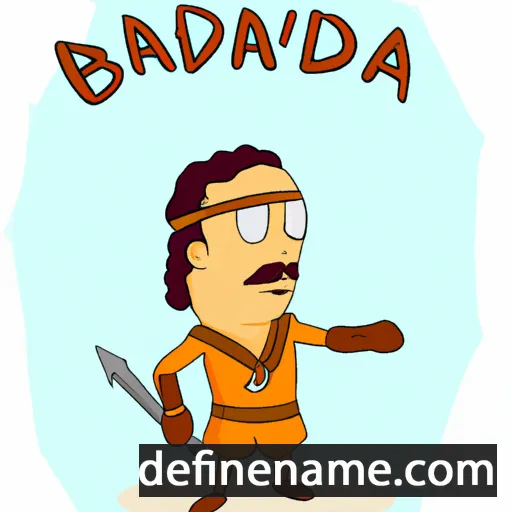 cartoon of the name Baladeva