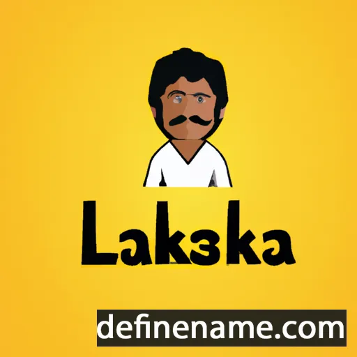 cartoon of the name Balakrishna