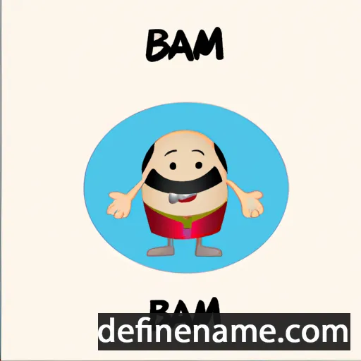 cartoon of the name Balam