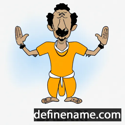 cartoon of the name Balaram