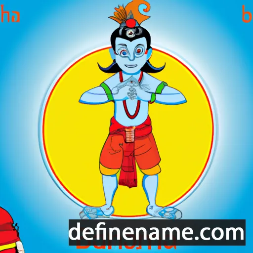 cartoon of the name Balarama