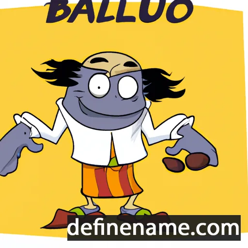 cartoon of the name Balduino