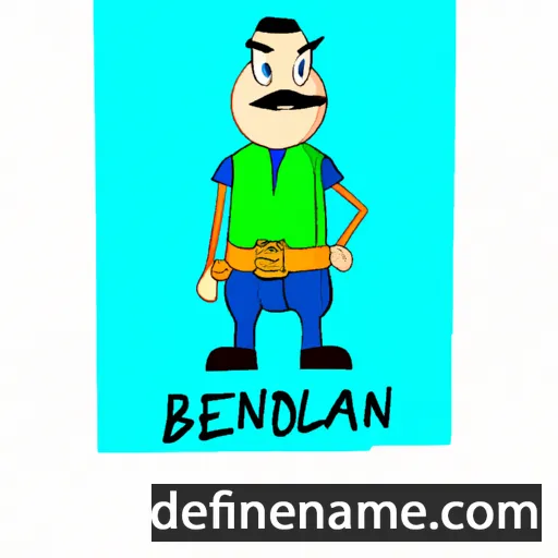 cartoon of the name Balendin