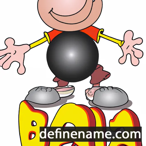 cartoon of the name Balla