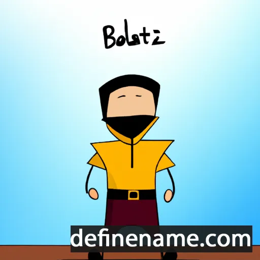 cartoon of the name Baltazar