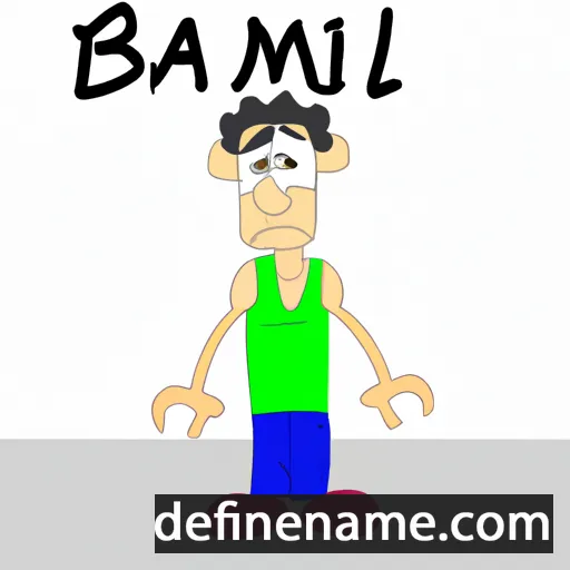 cartoon of the name Barlaam