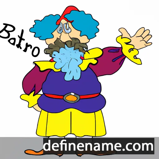 cartoon of the name Bartolomea