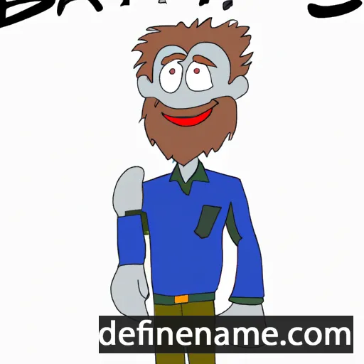 cartoon of the name Barys