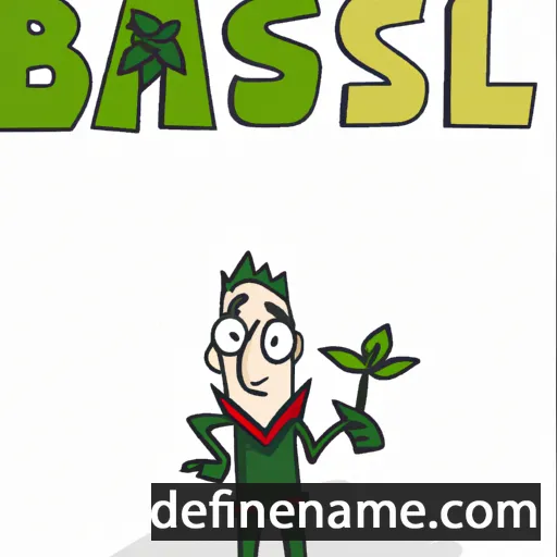 Basil cartoon