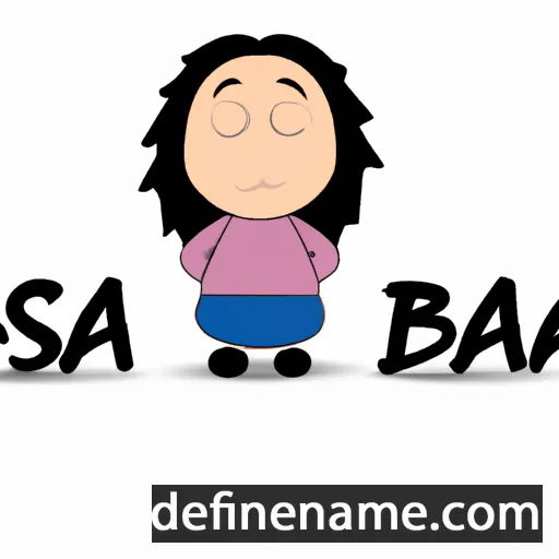 Basima cartoon