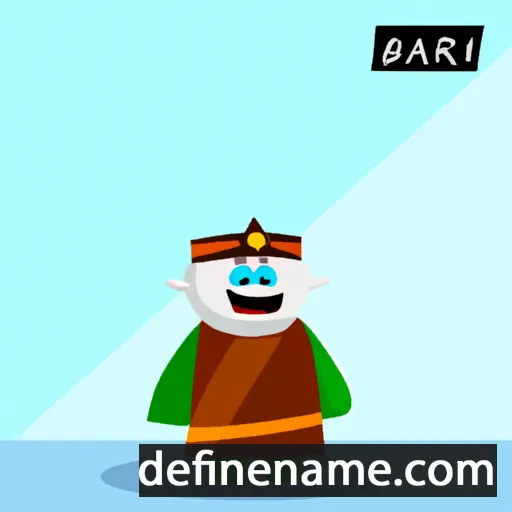 cartoon of the name Batari