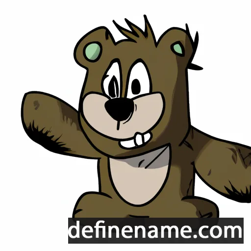 Bear cartoon