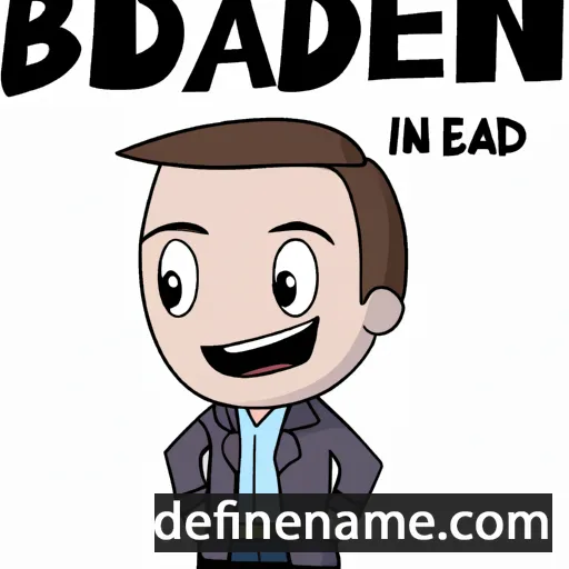 cartoon of the name Beauden