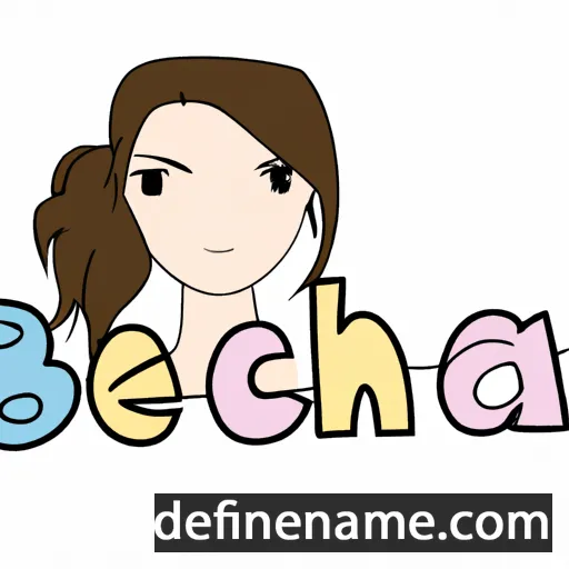 Beckah cartoon