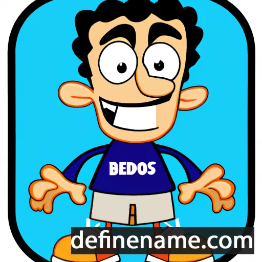 cartoon of the name Bedros