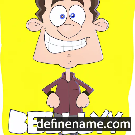 cartoon of the name Bellamy