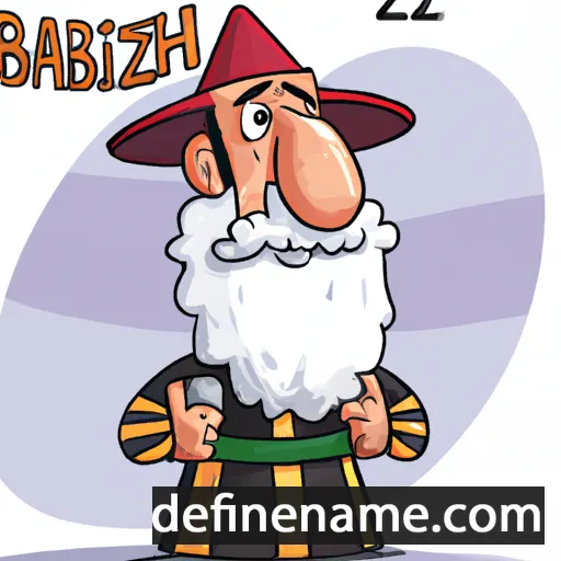 cartoon of the name Belshatzzar