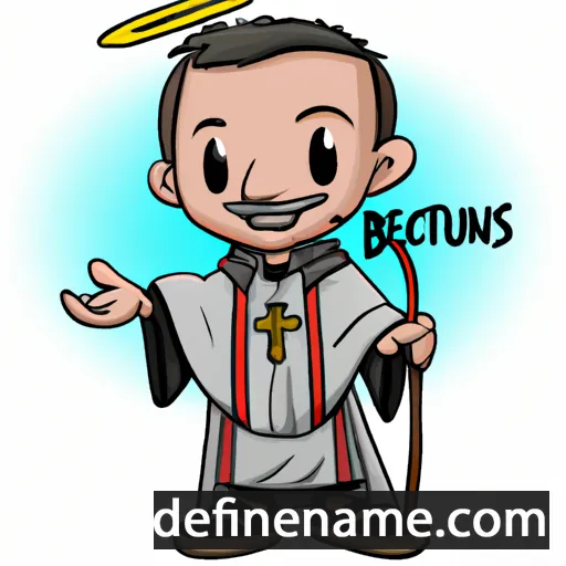 cartoon of the name Benedictus