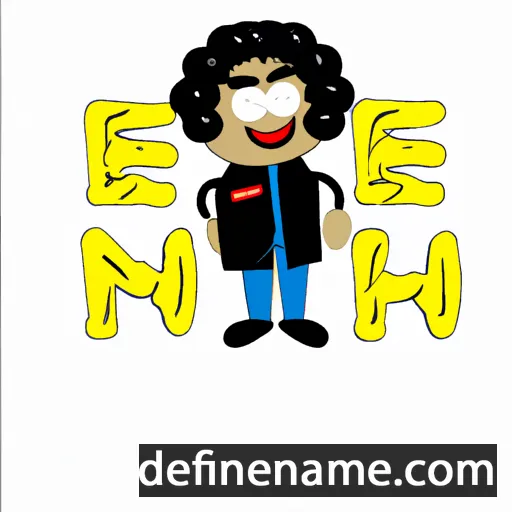 cartoon of the name Benesh