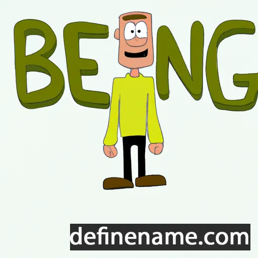 cartoon of the name Bengt