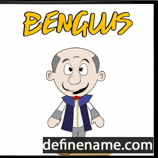 cartoon of the name Benignus