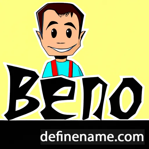 cartoon of the name Benno