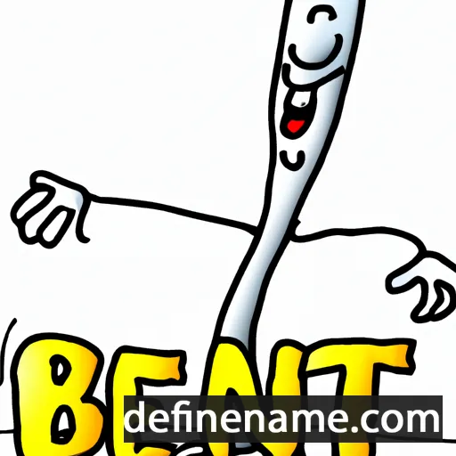 cartoon of the name Bent