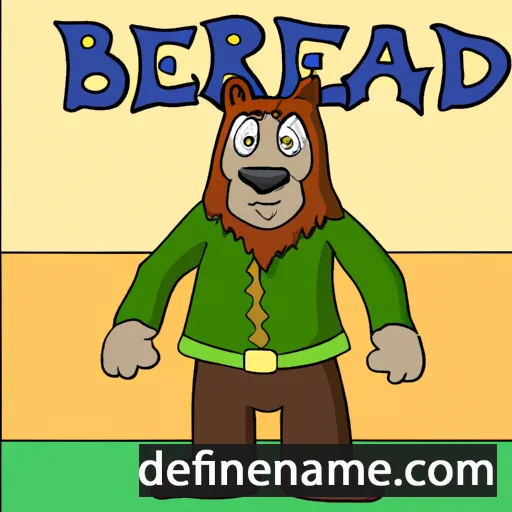 cartoon of the name Beornræd