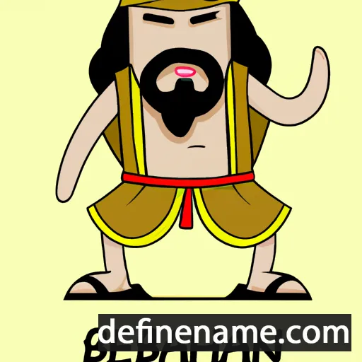 cartoon of the name Berahthraban