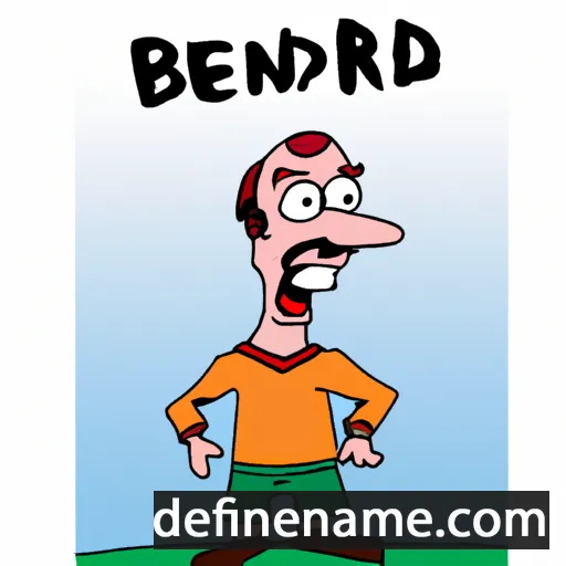 cartoon of the name Berend