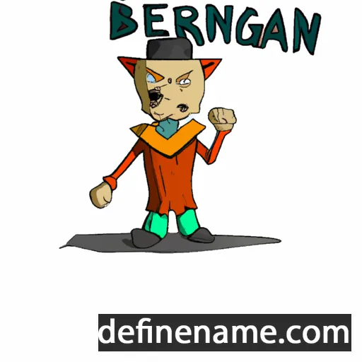 cartoon of the name Berengar