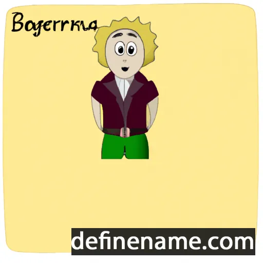 Berengaria cartoon