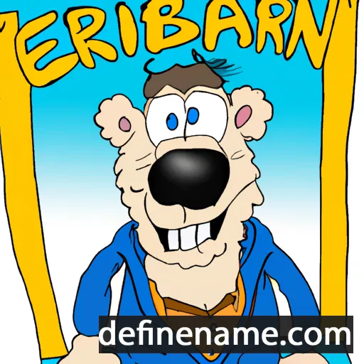 cartoon of the name Berenhard