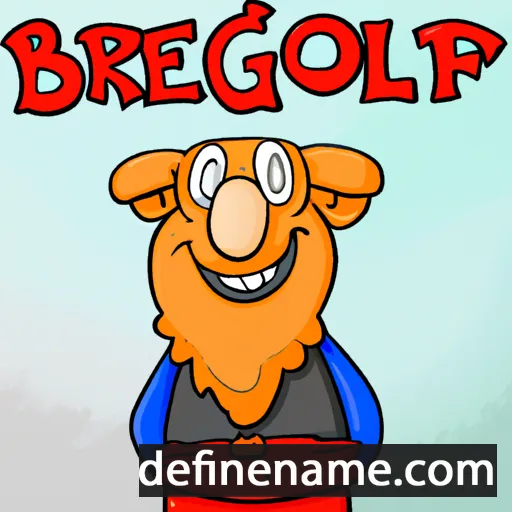 cartoon of the name Bergljot