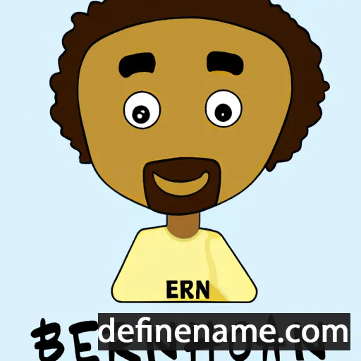 cartoon of the name Berhanu