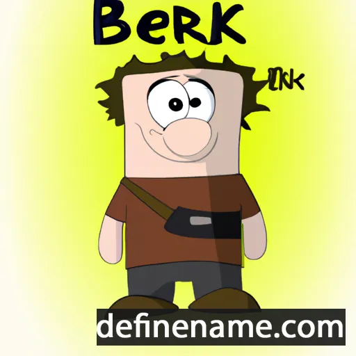 cartoon of the name Berk