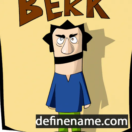 cartoon of the name Berko