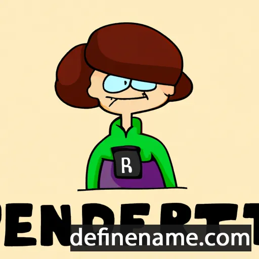 Bernadett cartoon