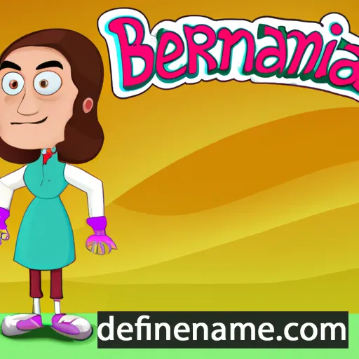 Bernardina cartoon