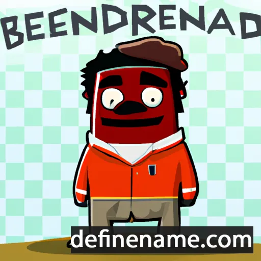 cartoon of the name Bernardino