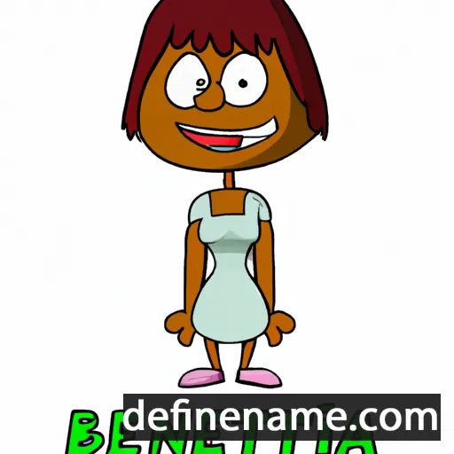 cartoon of the name Bernetta